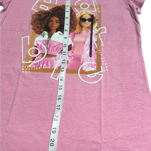 Barbie Graphic Pink Short Sleeve Tee - Picture 4 of 6